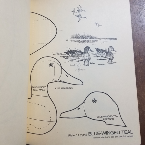 Vintage Duck Carving Whittle&Carve Crafting Diy Book Set of 2 - Picture 8 of 13